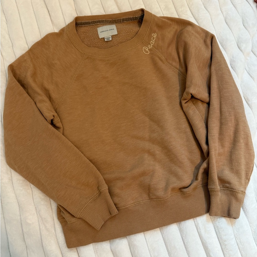American Eagle Brown Sweatshirt